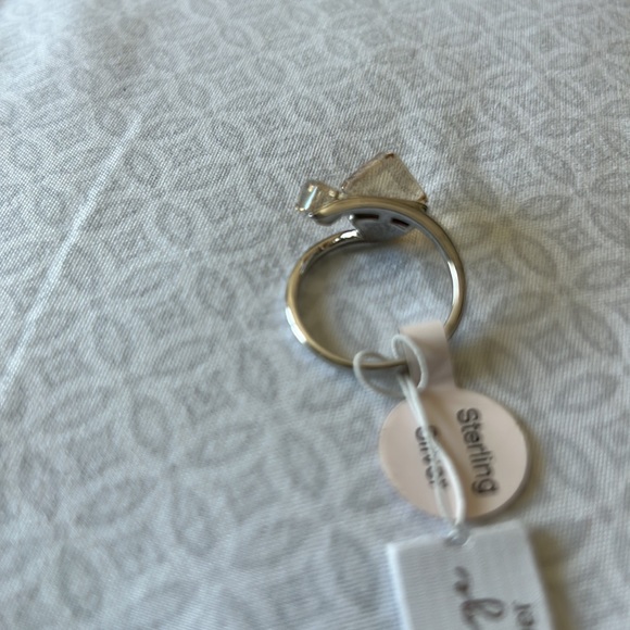 BLEU SAGE STERLING SILVER RING SIZE 8 - Picture 6 of 6